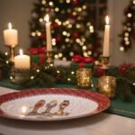 NUTCRACKER BIG SERVING CHRISTMAS PLATE 35 CM