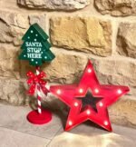 CHRISTMAS METAL BIG STAR WITH LED LIGHTS - Image 3