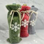 CHRISTMAS WINE BOTTLE COVER