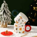 CHRISTMAS MUG WITH RUBBER LID