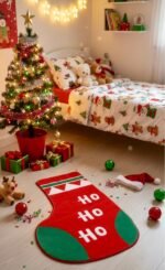 SANTA SOCKS SHAPED CARPET 92 cm - Image 3
