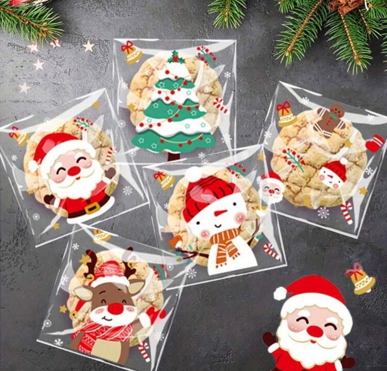 WhatsApp Image 2025-11-04 at 9.09.41 PM (1) CHRISTMAS COOKIE / 25 CANDY BAGS - Image 1
