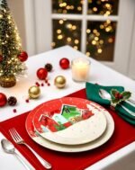 FESTIVE WINTER VILLAGE PLATE (26 CM & 20 CM)