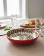 INDIAN CERAMIC SALAD BOWL 30 cm - Image 3