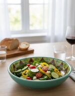 INDIAN CERAMIC SALAD BOWL 30 cm - Image 4