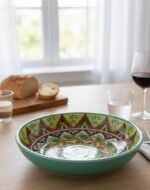 INDIAN CERAMIC SALAD BOWL 30 cm - Image 5