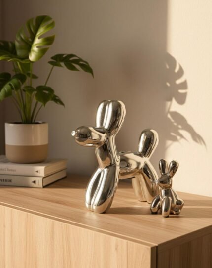 PIGGY BANK BALLOON DOG