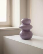 SCULPTURA BLUSH VASE 20 CM - Image 5