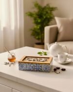 BLUE MOSAIC TEA BOX (6 COMPARTMENTS) - Image 3