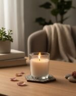 LUNA GLASS CANDLE 8 cm