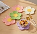 FLOWER NON SLIP & HEAT RESISTANT HOT PAD 17 CM
