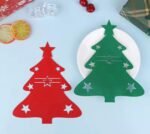 CHRISTMAS TREE CUTLERY HOLDER