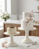 CAKE STAND IN THREE SIZES (23,28 & 30 cm) AND THREE COLORS - Image 2