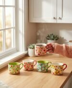 SET OF 4 BLOOM SPRING MUGS - Image 3