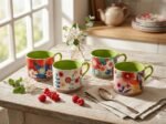 SET OF 4 BLOOM SPRING MUGS - Image 8