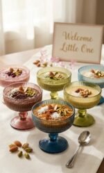 LUMI COLLECTION MEGHLE/ICE CREAM GLASS BOWLS (SET OF 6) - Image 4