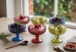 LUMI COLLECTION MEGHLE/ICE CREAM GLASS BOWLS (SET OF 6)
