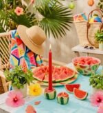 WATERMELON MELAMINE SET 35 cm & 25 cm - Image 4