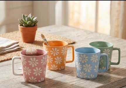 BLOOM BLISS MUG SET OF 4