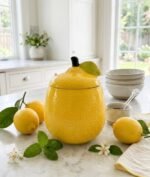 LEMON CERAMIC JAR - Image 2