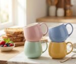 MORNING GLOW MUGS SET OF 4