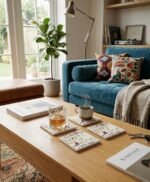 WILD NATURE CERAMIC COASTERS SET OF 4 (10 CM ) - Image 2