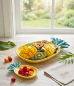CERAMIC FRUIT PLATE