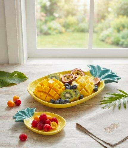 CERAMIC FRUIT PLATE
