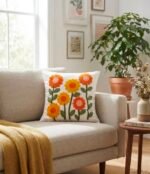 MARIGOLD CUSHION WITH FILLING (45*45)