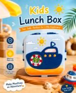 KIDS FOOD BOX 3 COMPARTMENTS - SEA THEME