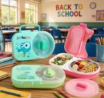 PASTEL COLORS GIRLS STAINLESS FOOD BOX