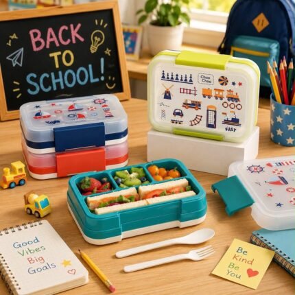 PLAIN COLOR PLASTIC FOOD BOX 1500 ml