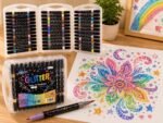 GLITTER COLORING SET 72 PCS