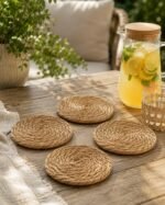 BAMBOO COASTERS SET OF 4 - Image 2