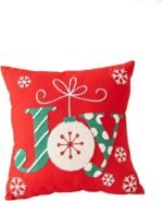 JOY CHRISTMAS PILLOW 45 X 45