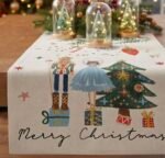 CHRISTMAS TREES TABLE RUNNER 33 CM X 180 CM - Image 3