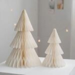 FOLDABLE CHRISTMAS TREE HONEYCOMB SET OF 2 (30CM & 20 CM) - Image 4