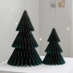 FOLDABLE CHRISTMAS TREE HONEYCOMB SET OF 2 (30CM & 20 CM) - Image 5