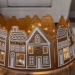CHRISTMAS TREE COLLAR HOUSE  72 X 20 CM WITH LED LIGHTS - Image 3