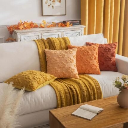 PETAL CUSHION COVER 45 CM X 45 CM