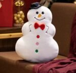 SNOWMAN CUSHION 35 CM