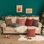 CHRISTMAS CUSHION COVER 45 CM X 45 CM