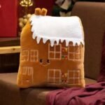 CHRISTMAS HOUSE CUSHION 35 CM