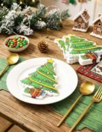 CHRISTMAS TREE NAPKINS SET OF 20 - Image 3
