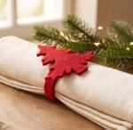 CHRISTMAS TREE NAPKIN HOLDER SET OF 6 - Image 6