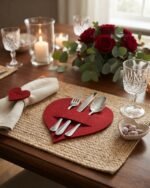 HEART SHAPE CUTLERY HOLDER SET OF 6 (10CM)