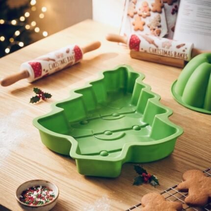 GREEN TREE SILICONE MOLD FOOD-GRADE