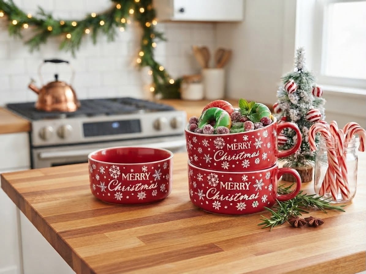 WhatsApp Image 2026-10-17 at 7.56.08 PM RED BOWLS MUG 550ML 12.5X6.5 CM - Image 1
