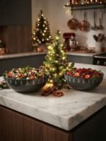 MATT GREEN SALAD BOWL 25.5 CM - Image 2