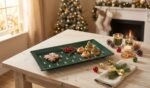 GREEN RECTANGULAR PLATE 38 CM - Image 3